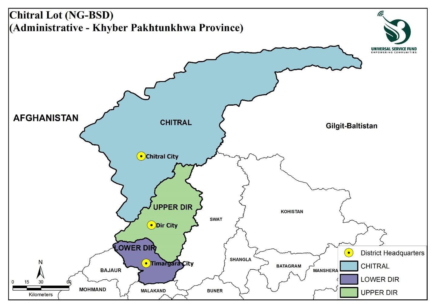 CHITRAL LOT Map
