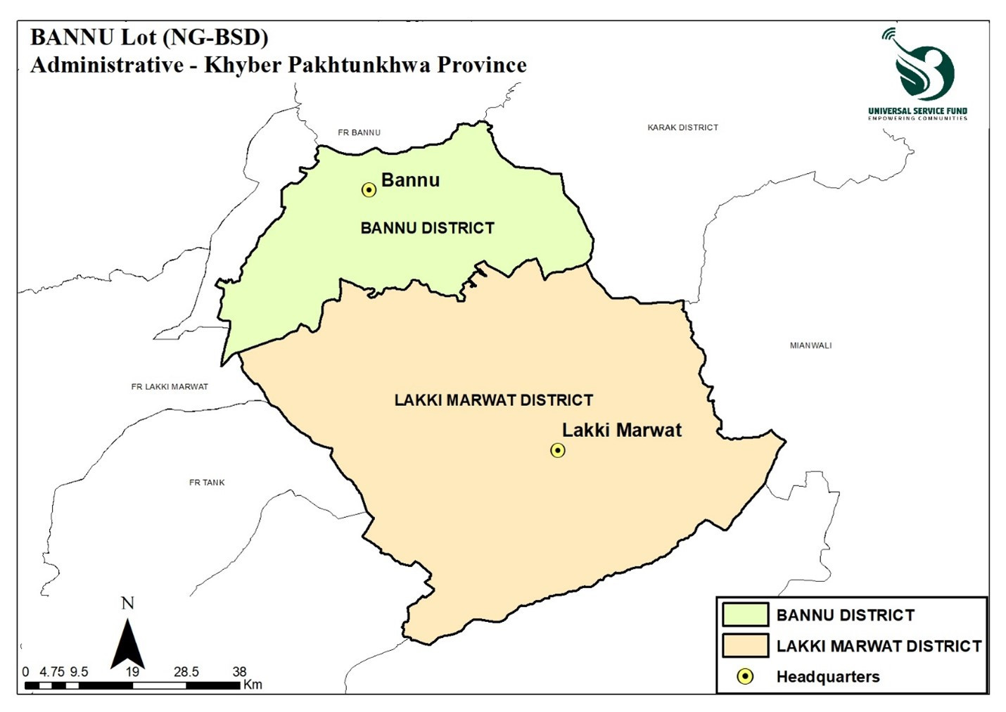 LOT 27-BANNU Map