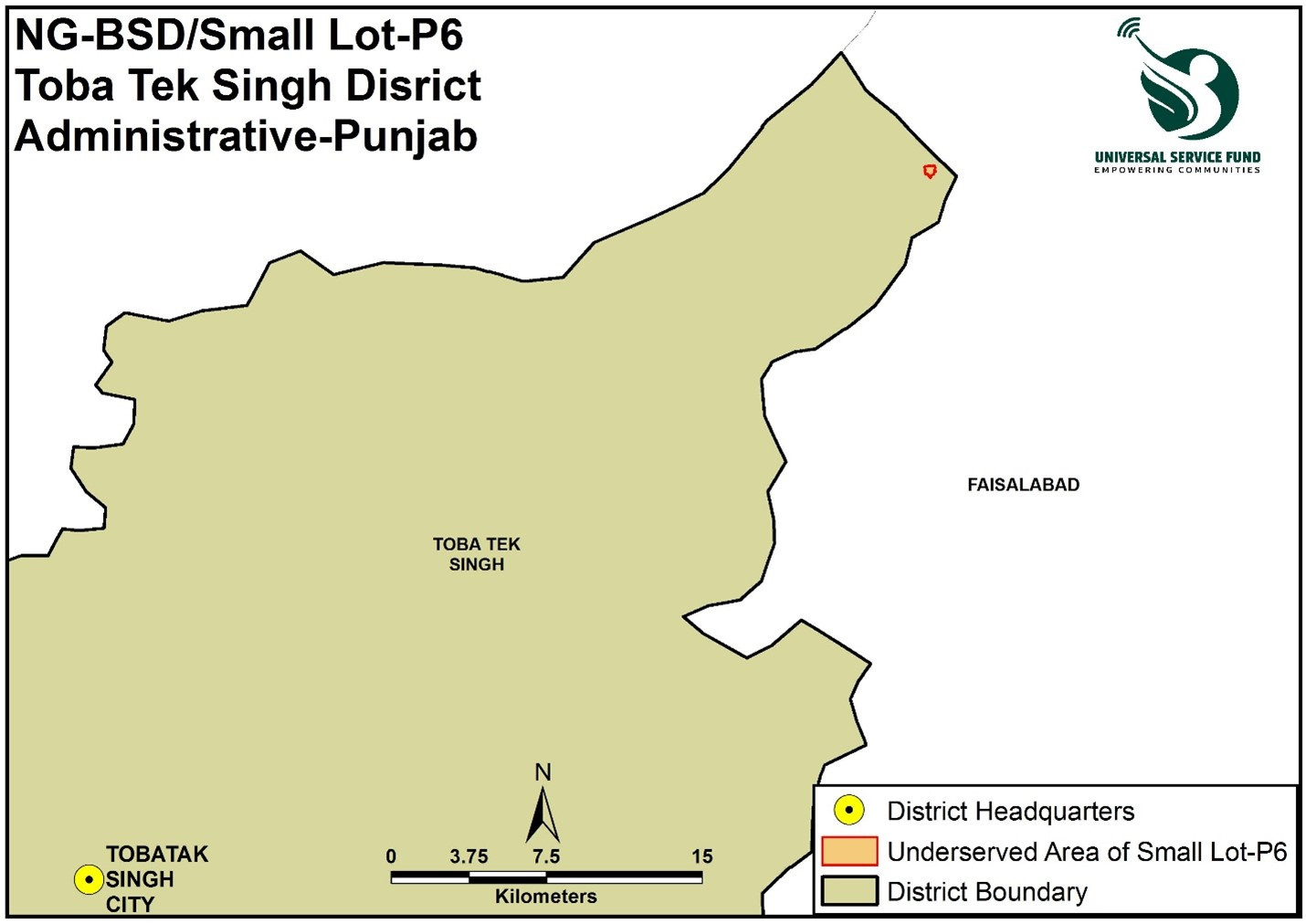SMALL LOT-P6 Map
