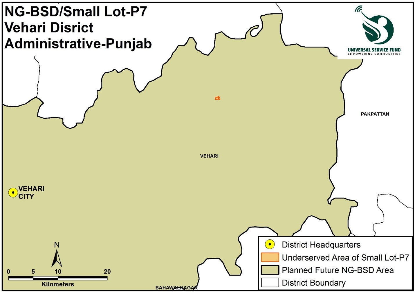 SMALL LOT-P7 Map