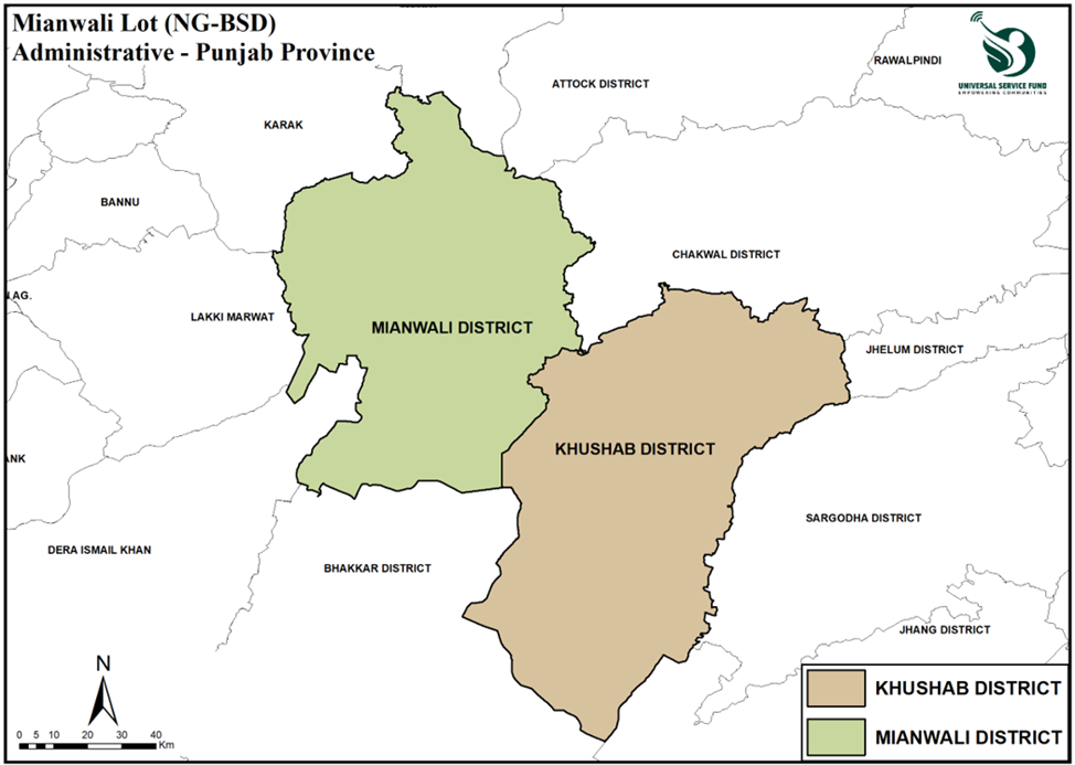 MIANWALI LOT Map