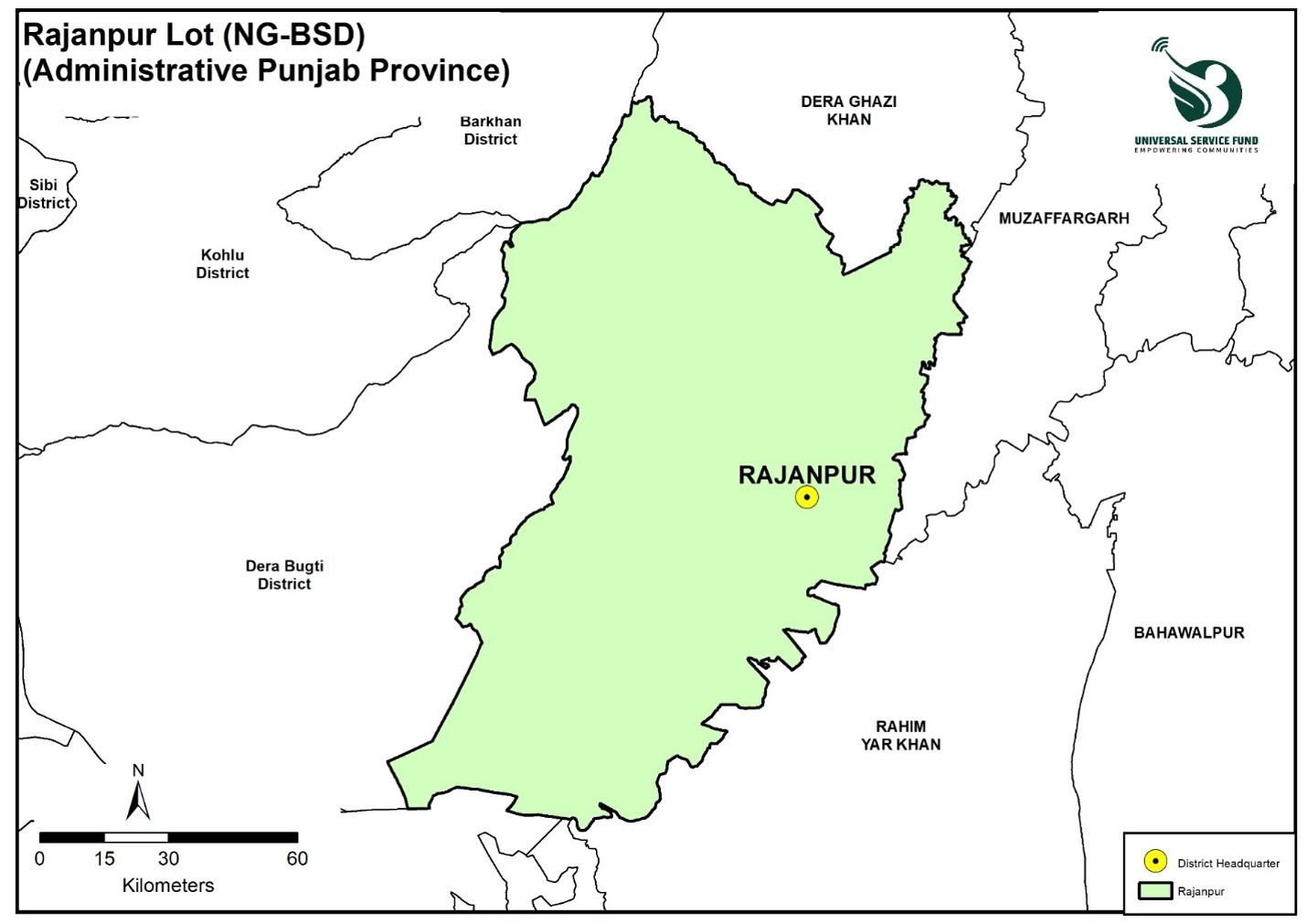 LOT74 - Rajanpur Map