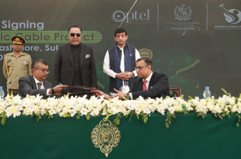 USF awards Optic Fiber Cable contracts worth PKR 3 Billion for interior Sindh to PTCL