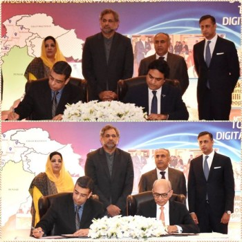 CONTRACTS AWARDED FOR BROADBAND FOR SUSTAINABLE DEVELOPMENT PROJECTS IN FATA (KHYBER & MOHMAND AGENCY) & DI KHAN